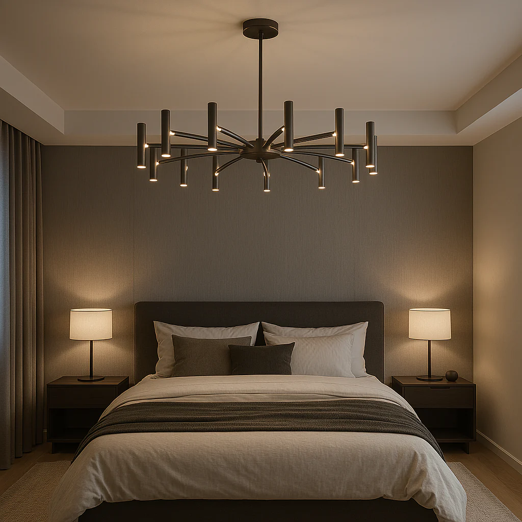 12-Light Modern Chandelier for Dining Rooms - Image 2