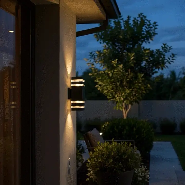 2-Way Outdoor Wall Light - Weatherproof Exterior Fixture - Image 2