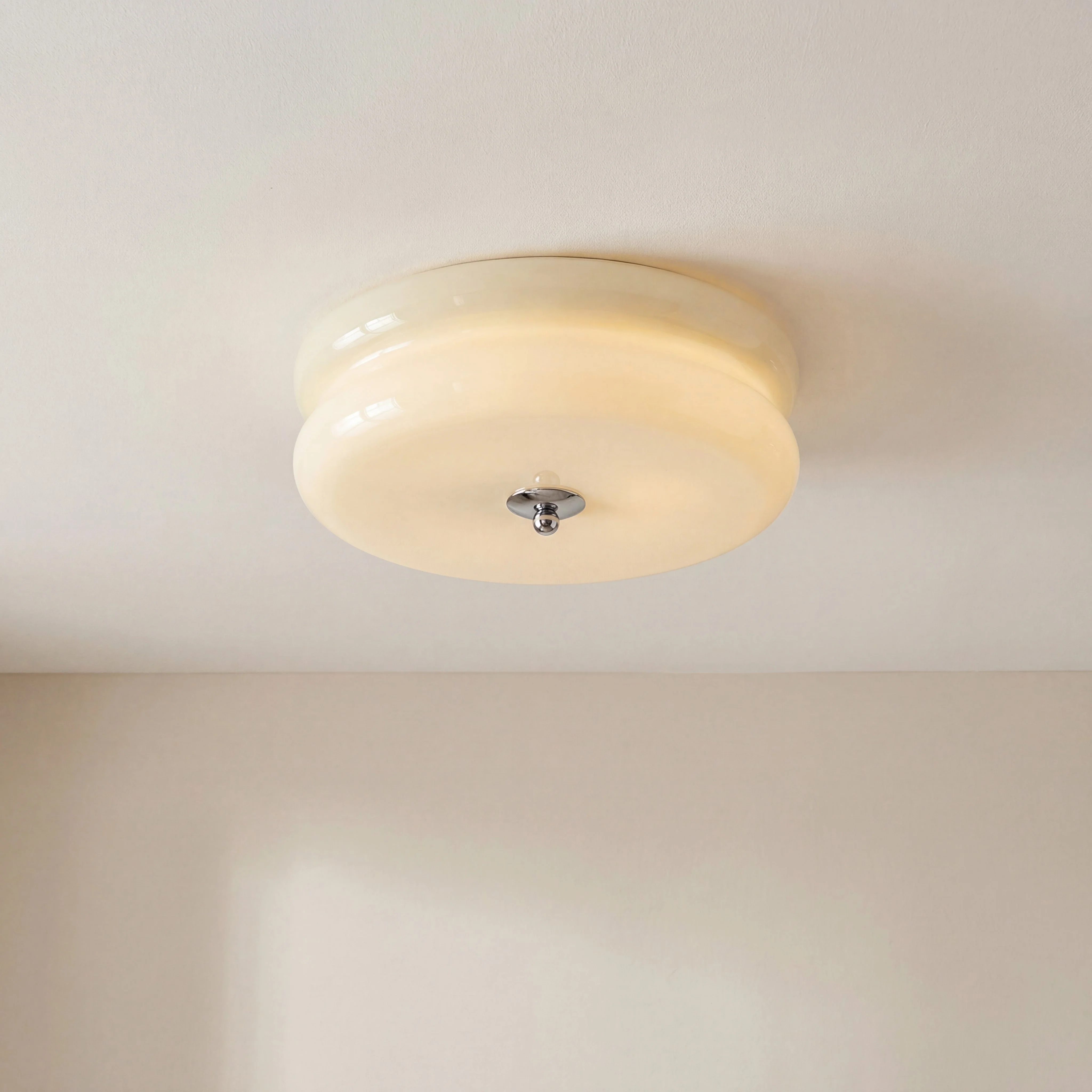 Art Deco Ceiling Light Fixture, Vintage-Style Flush Mount