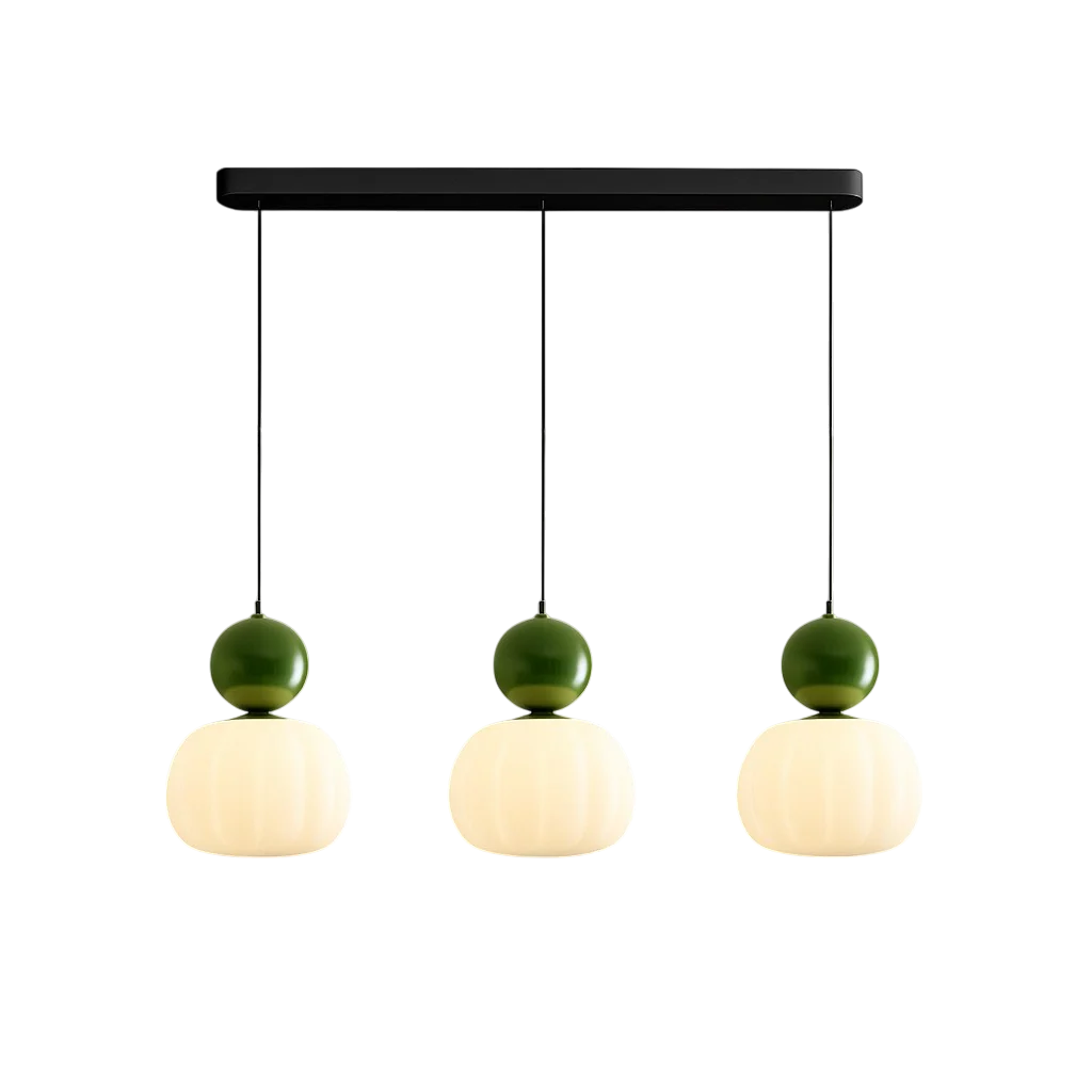 Art Deco Pendant Light in Brass Finish for Dining Room, Dimmable - Image 12