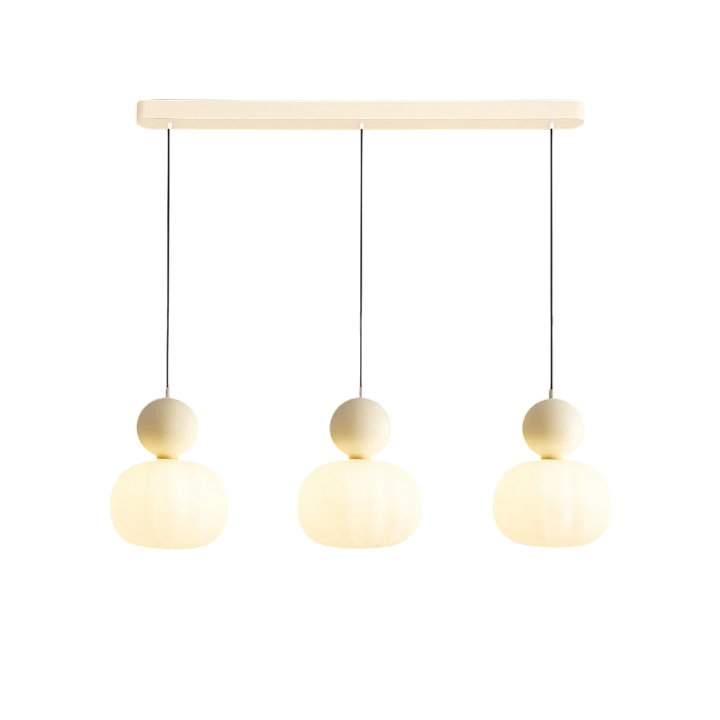 Art Deco Pendant Light in Brass Finish for Dining Room, Dimmable - Image 14