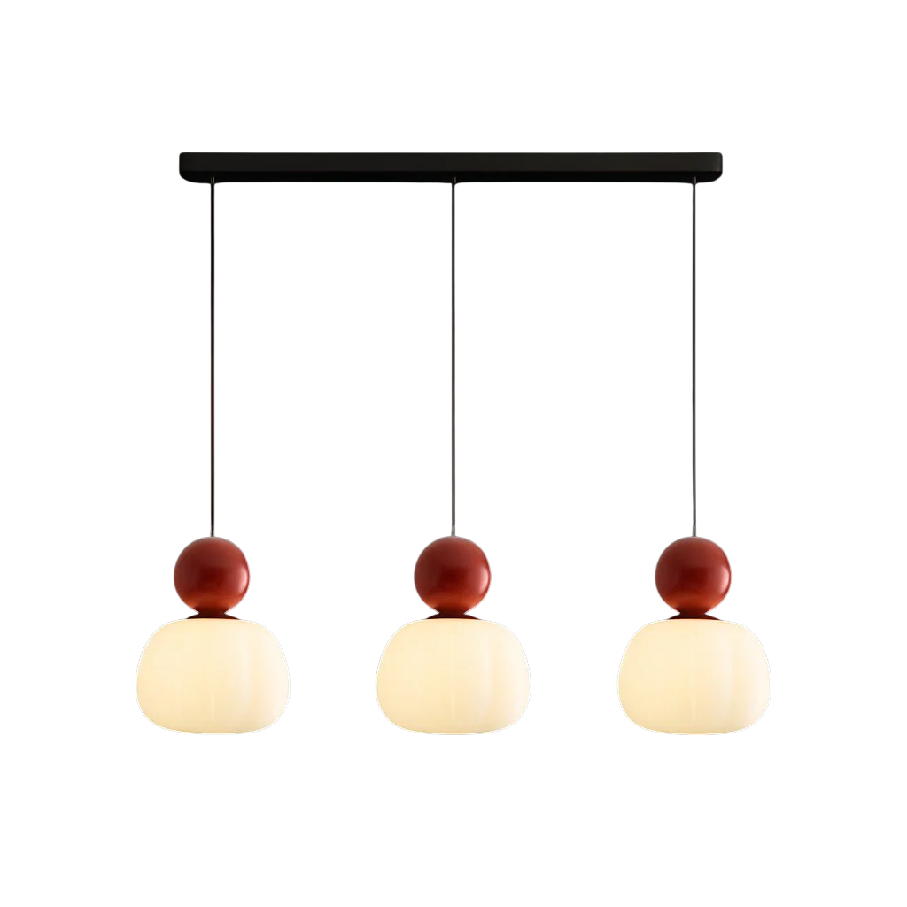 Art Deco Pendant Light in Brass Finish for Dining Room, Dimmable - Image 21