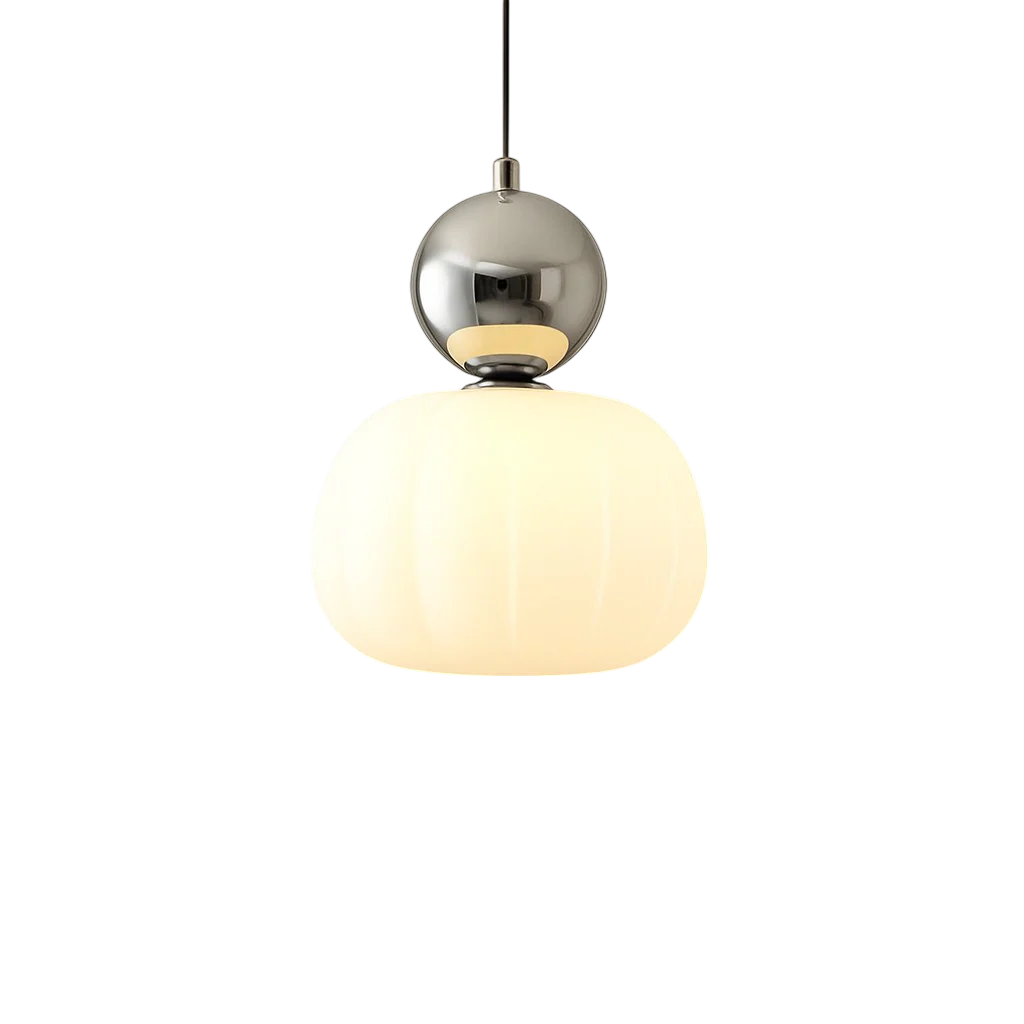 Art Deco Pendant Light in Brass Finish for Dining Room, Dimmable - Image 8
