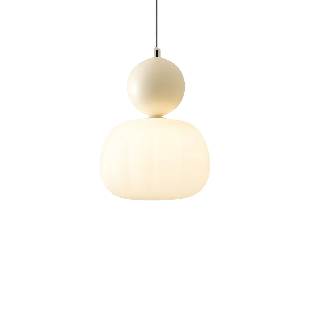 Art Deco Pendant Light in Brass Finish for Dining Room, Dimmable - Image 9