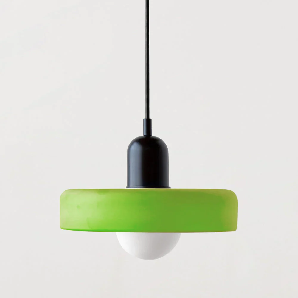 Bauhaus-Inspired Colored Glass Pendant Light - Image 76