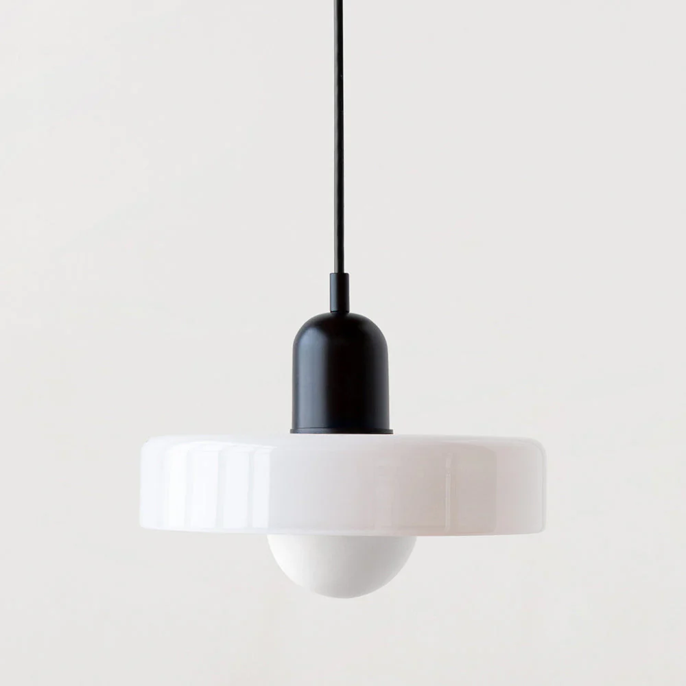 Bauhaus-Inspired Colored Glass Pendant Light - Image 89