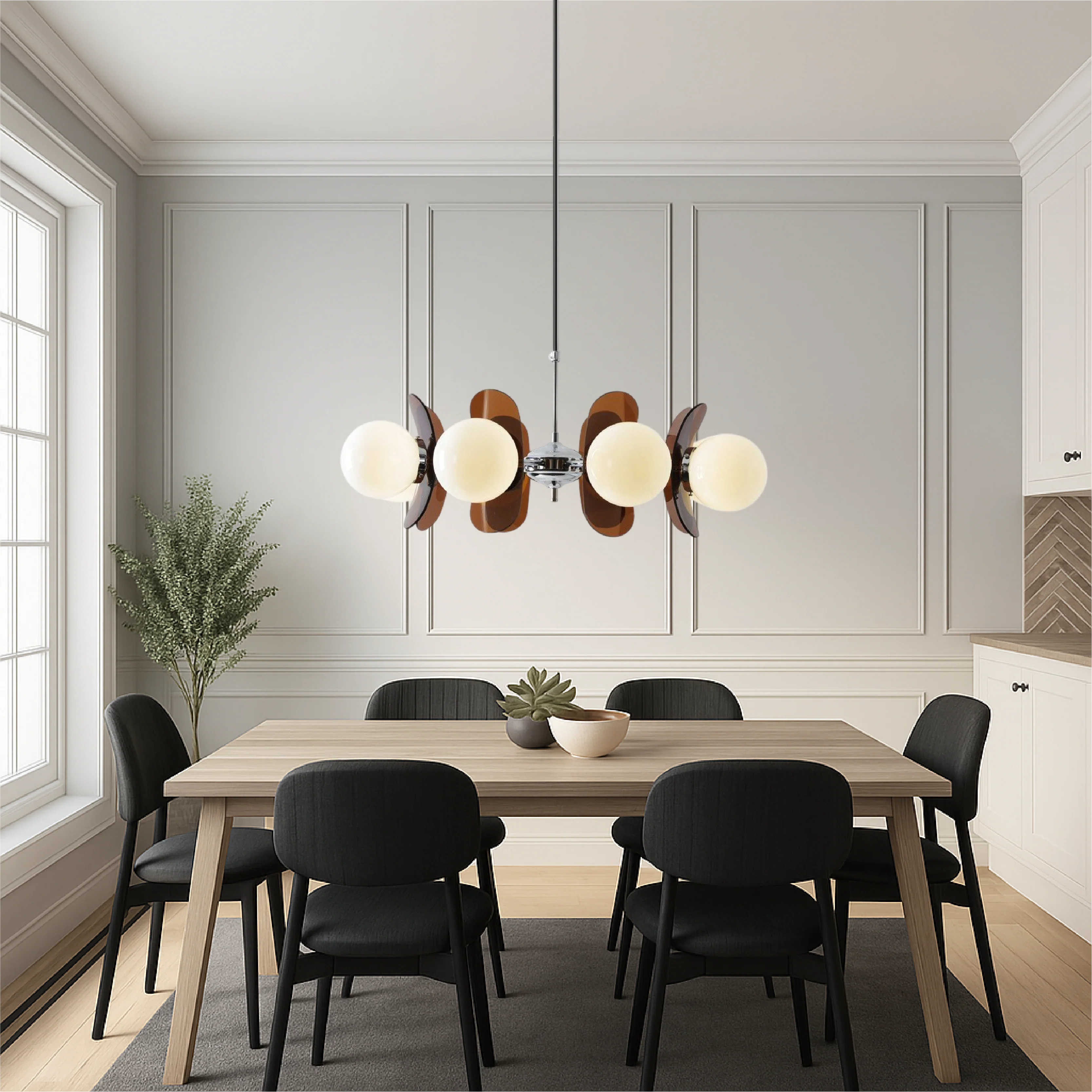 Bauhaus-Inspired Pendant Chandelier for Modern Interiors - Image 5