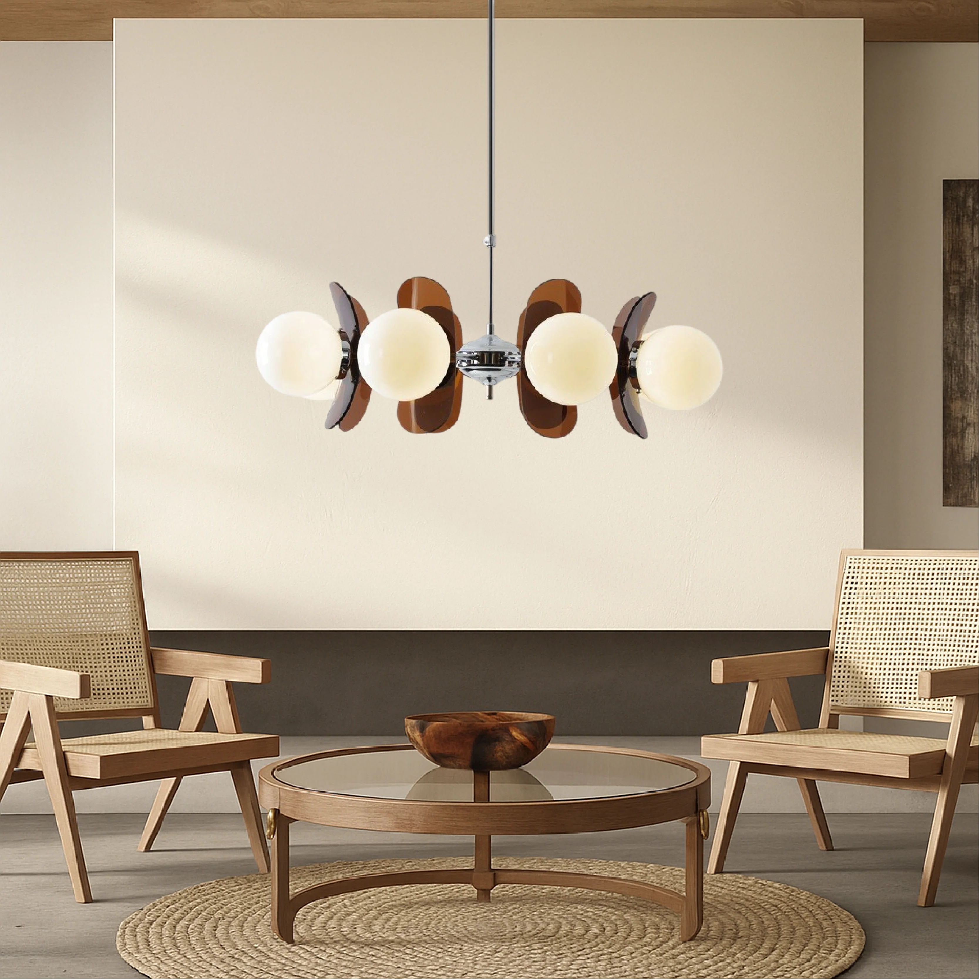 Bauhaus-Inspired Pendant Chandelier for Modern Interiors - Image 9