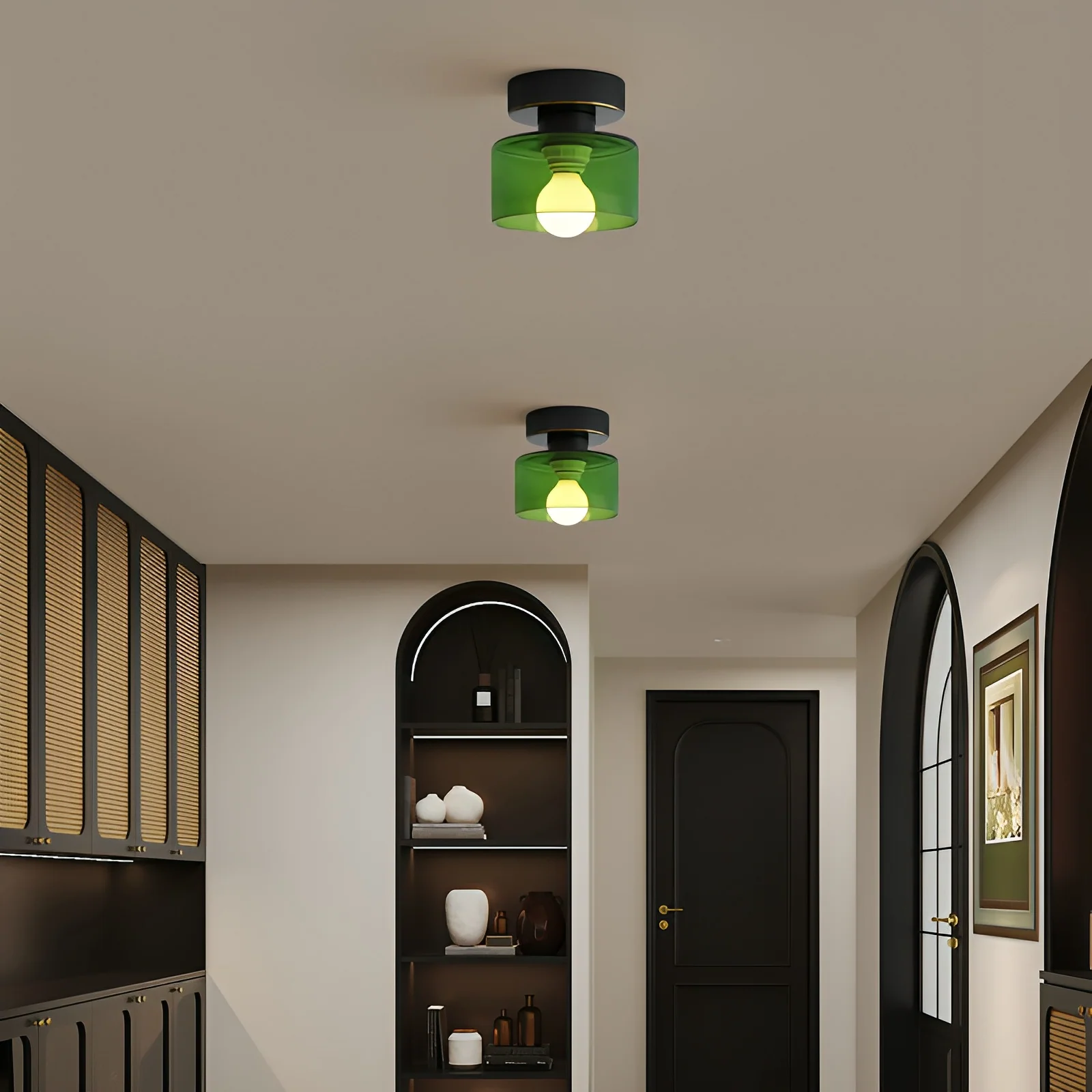Bauhaus-Style LED Ceiling Spotlight with Adjustable Head - Image 3
