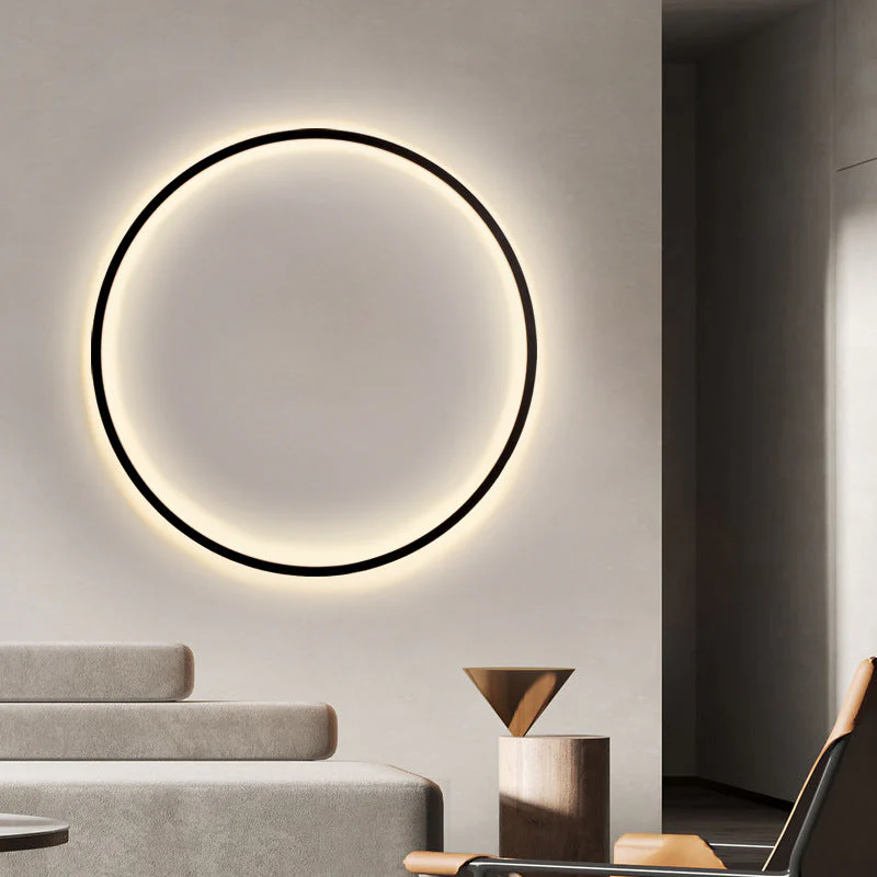 Circular Ring Wall Light - Modern LED Wall Sconce - Image 14
