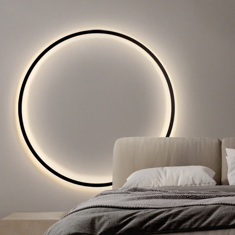 Circular Ring Wall Light - Modern LED Wall Sconce - Image 4