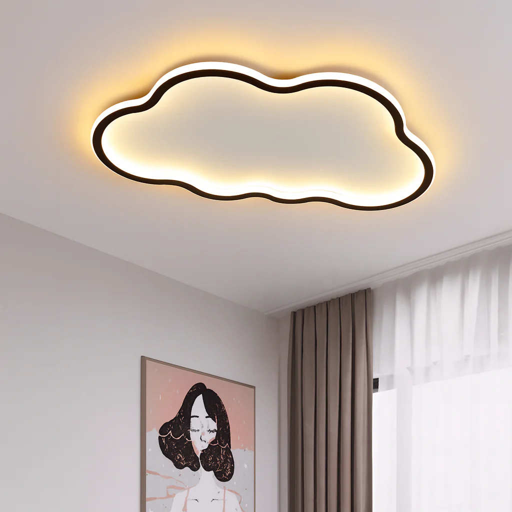 Cloud LED Ceiling Light - Dimmable Soft White Ambient Fixture - Image 2