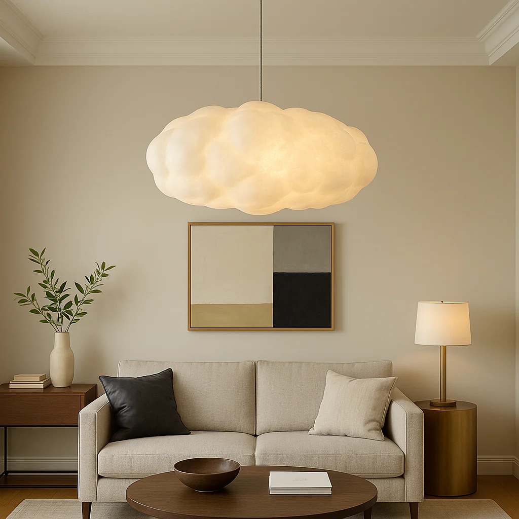 Cloud Pendant Light - Modern Ceiling Fixture for Living Room - Image 2
