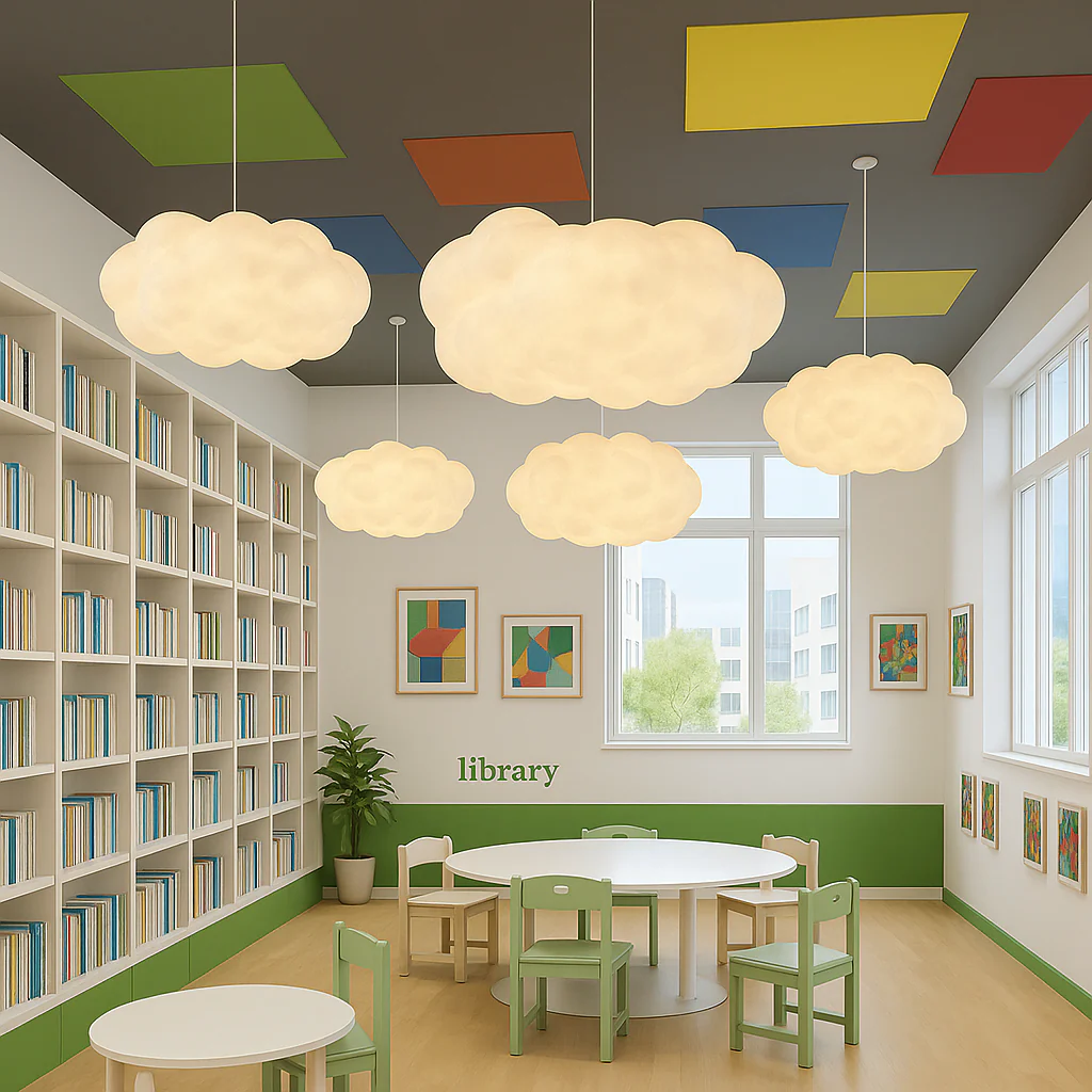 Cloud Pendant Light - Modern Ceiling Fixture for Living Room - Image 5
