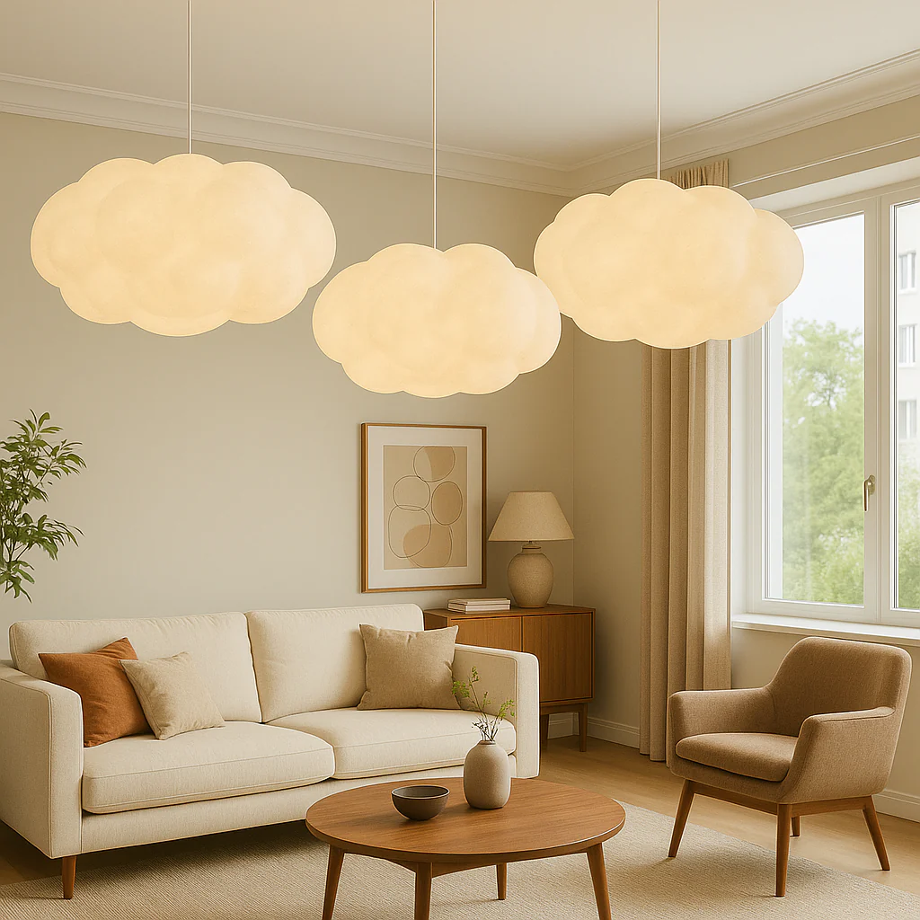 Cloud Pendant Light - Modern Ceiling Fixture for Living Room - Image 6