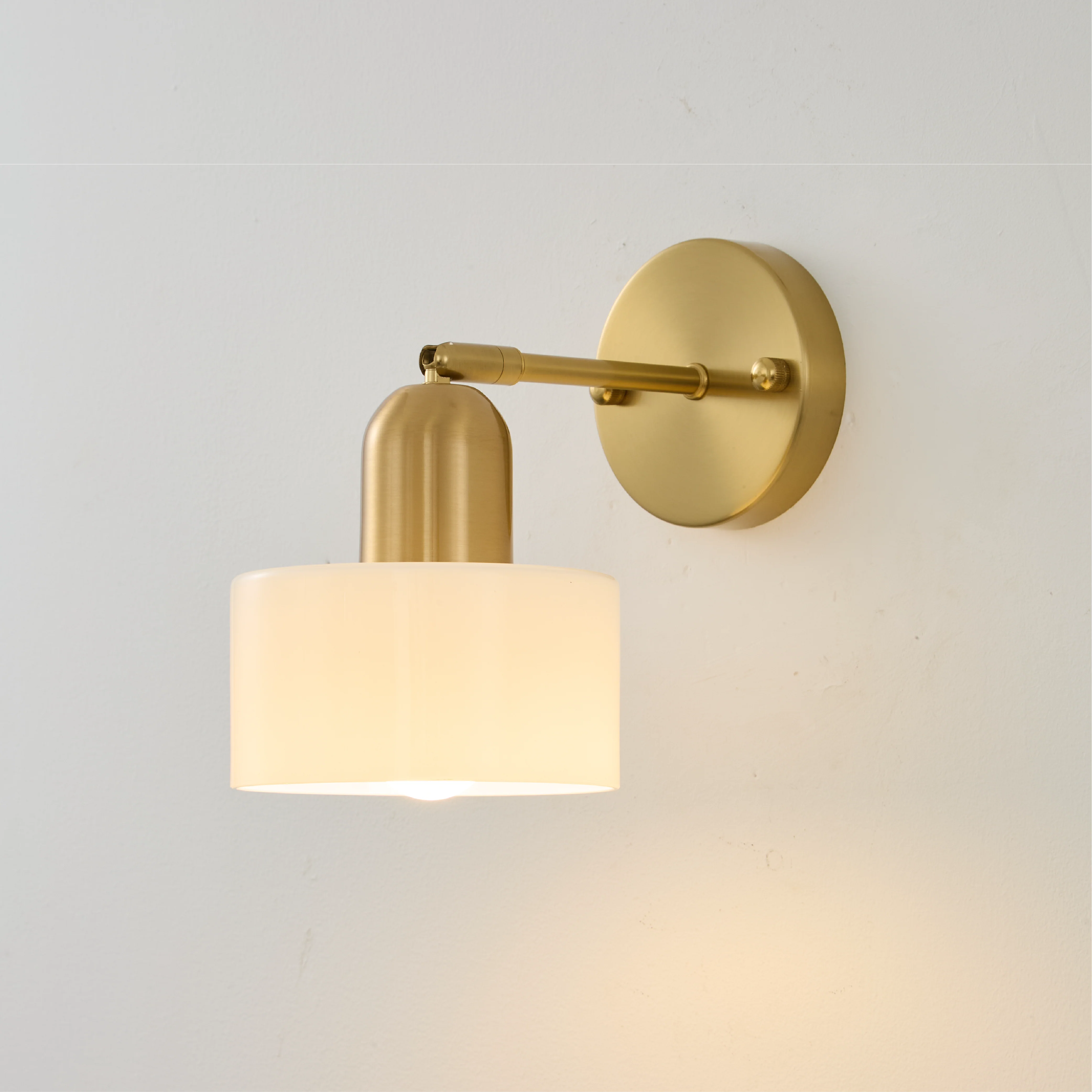 Colored Glass Wall Lamp in Bauhaus Style - Image 7