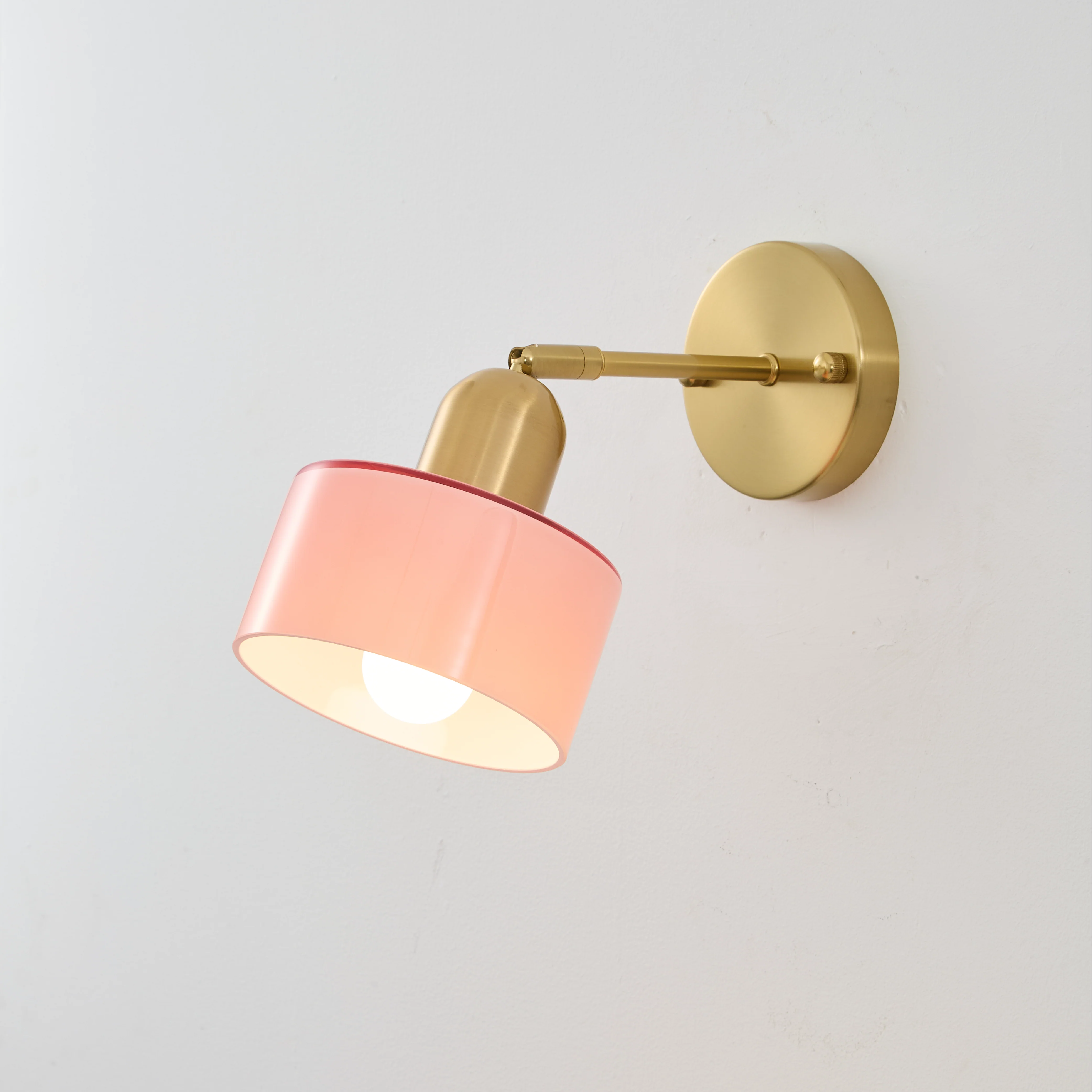 Colored Glass Wall Lamp in Bauhaus Style - Image 9