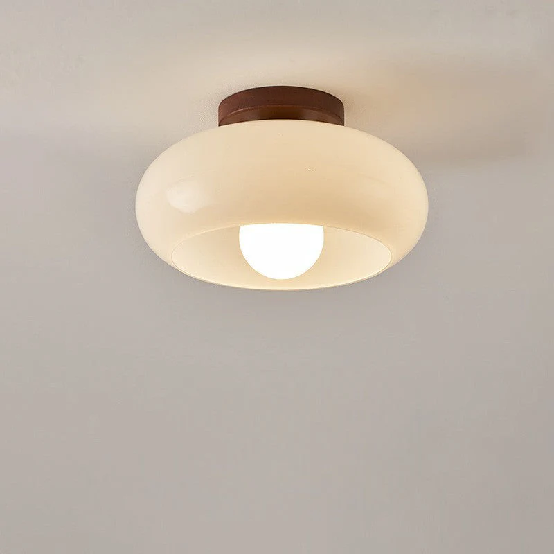 Cream Bauhaus Ceiling Light - Modern Minimalist Fixture - Image 3