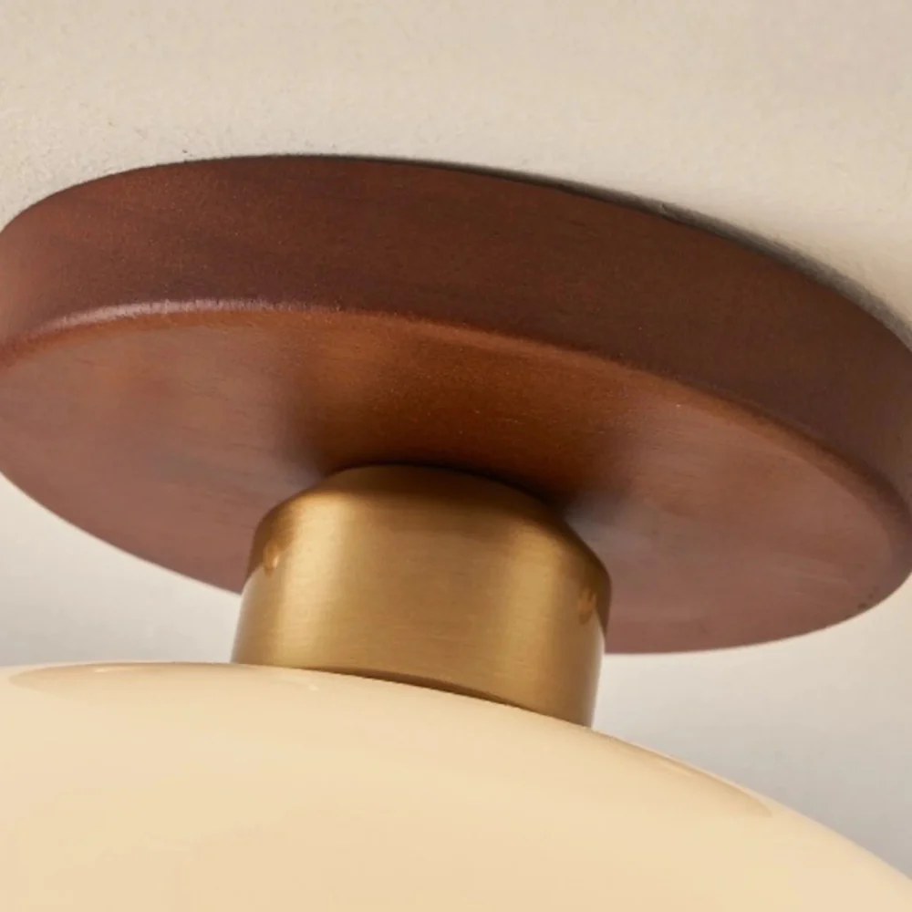 Cream Bauhaus Ceiling Light - Modern Minimalist Fixture - Image 6