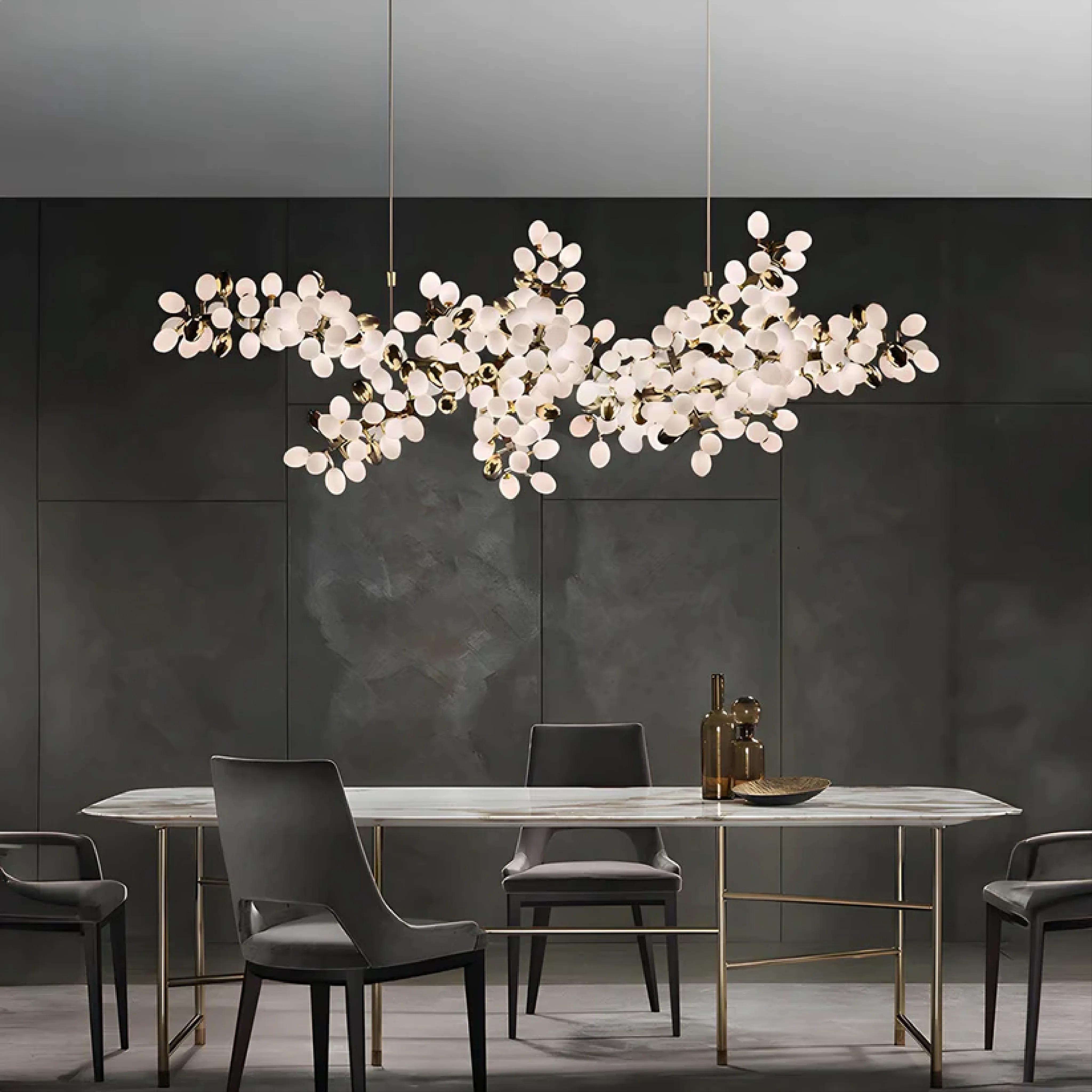 Crystal Tier Chandelier for Dining Room, Modern Pendant Light - Image 6