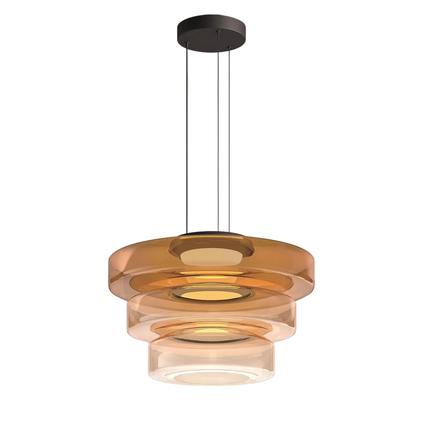 Danish Glass Pendant Light - Bauhaus-Inspired Nordic Modern - Image 14