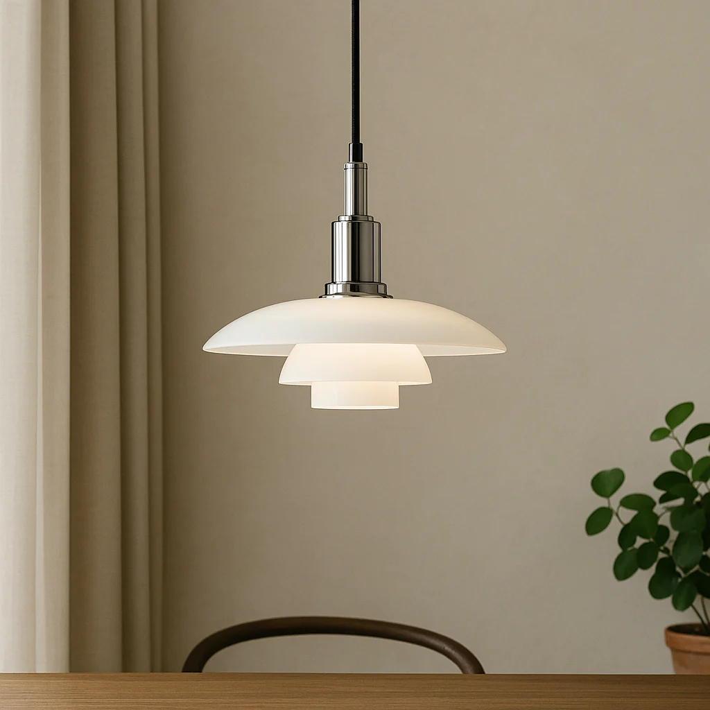 Danish-Inspired Designer Pendant Light - Minimal Nordic Ceiling Lamp