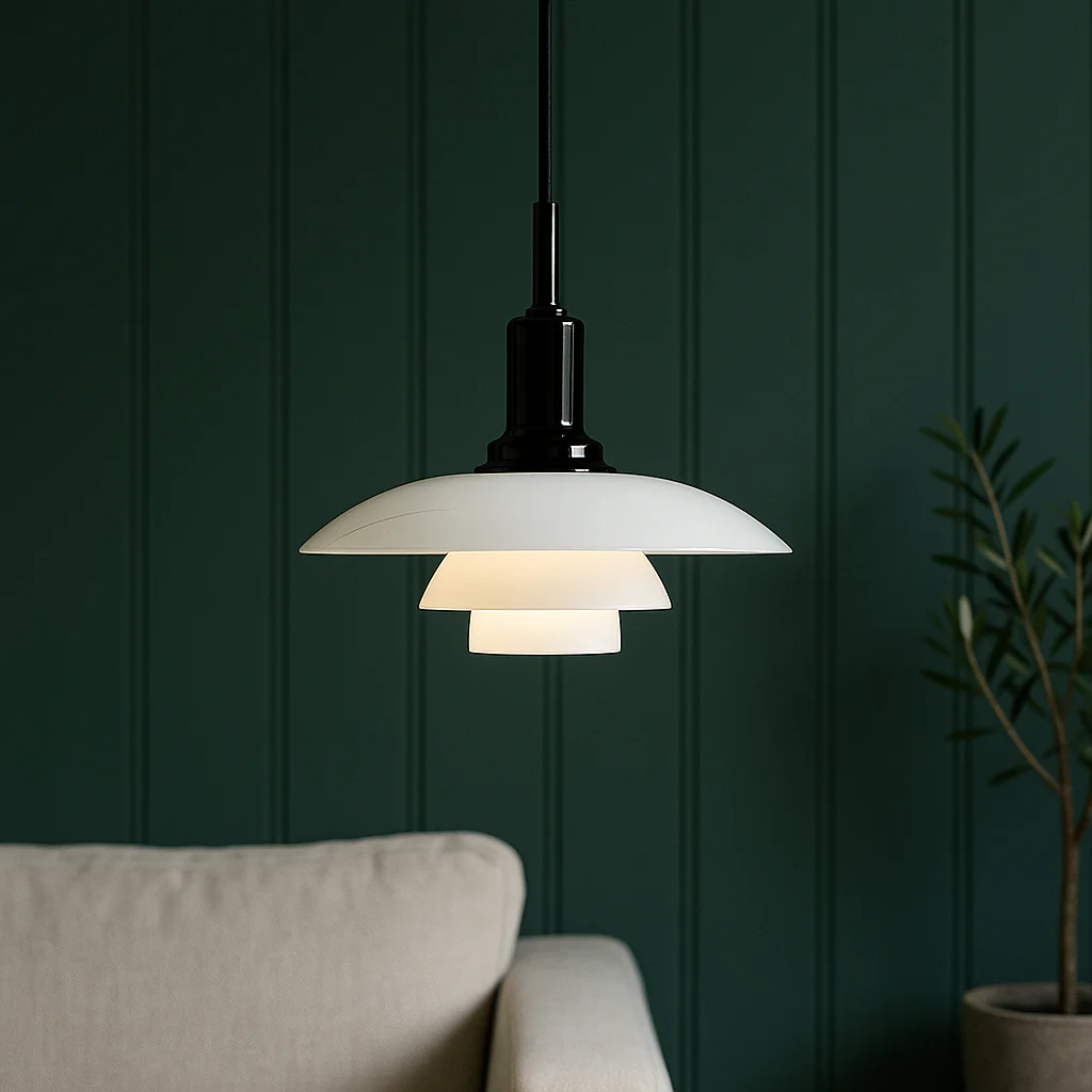 Danish-Inspired Designer Pendant Light - Minimal Nordic Ceiling Lamp - Image 5