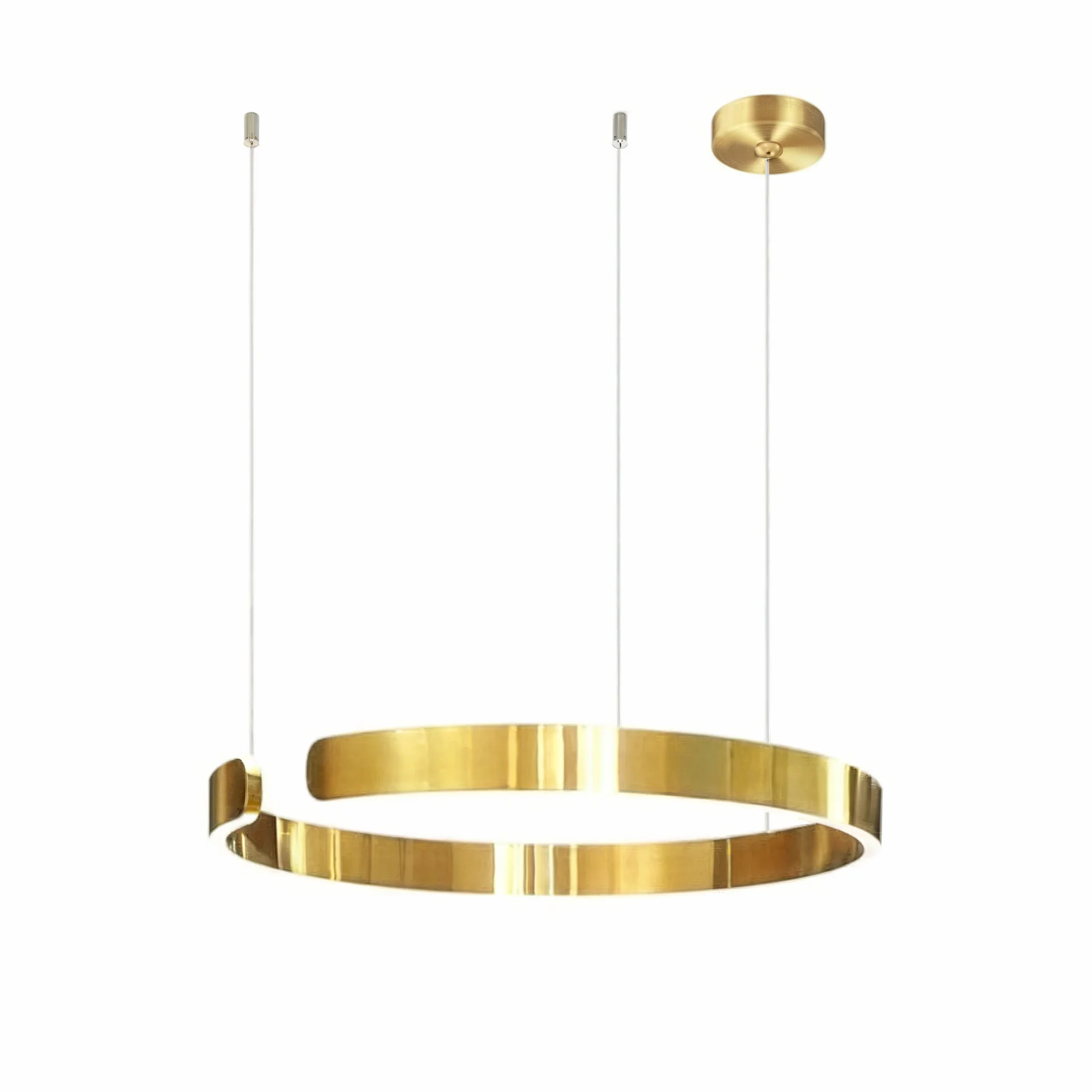 Dimmable LED Ring Pendant Light — Modern Ceiling Fixture - Image 20