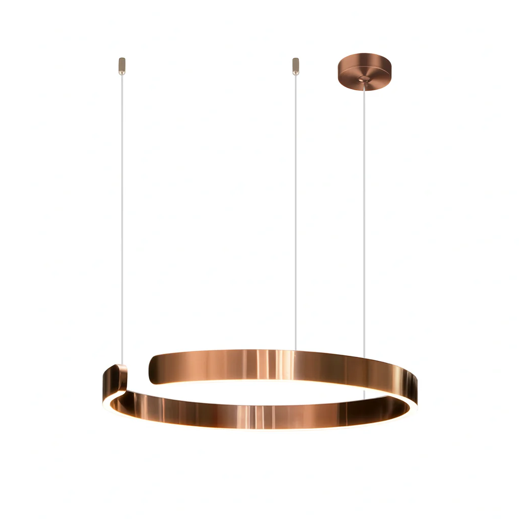 Dimmable LED Ring Pendant Light — Modern Ceiling Fixture - Image 35