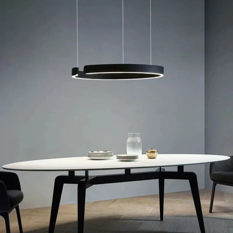 Dimmable LED Ring Pendant Light — Modern Ceiling Fixture - Image 6
