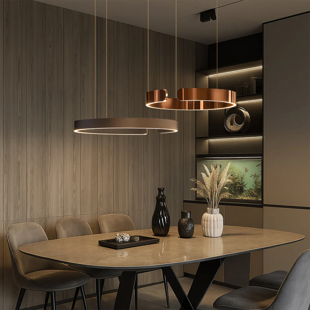 Dimmable LED Ring Pendant Light — Modern Ceiling Fixture - Image 7