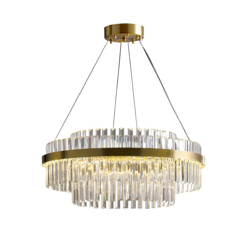Elegant Living Room Crystal Chandelier - Image 7