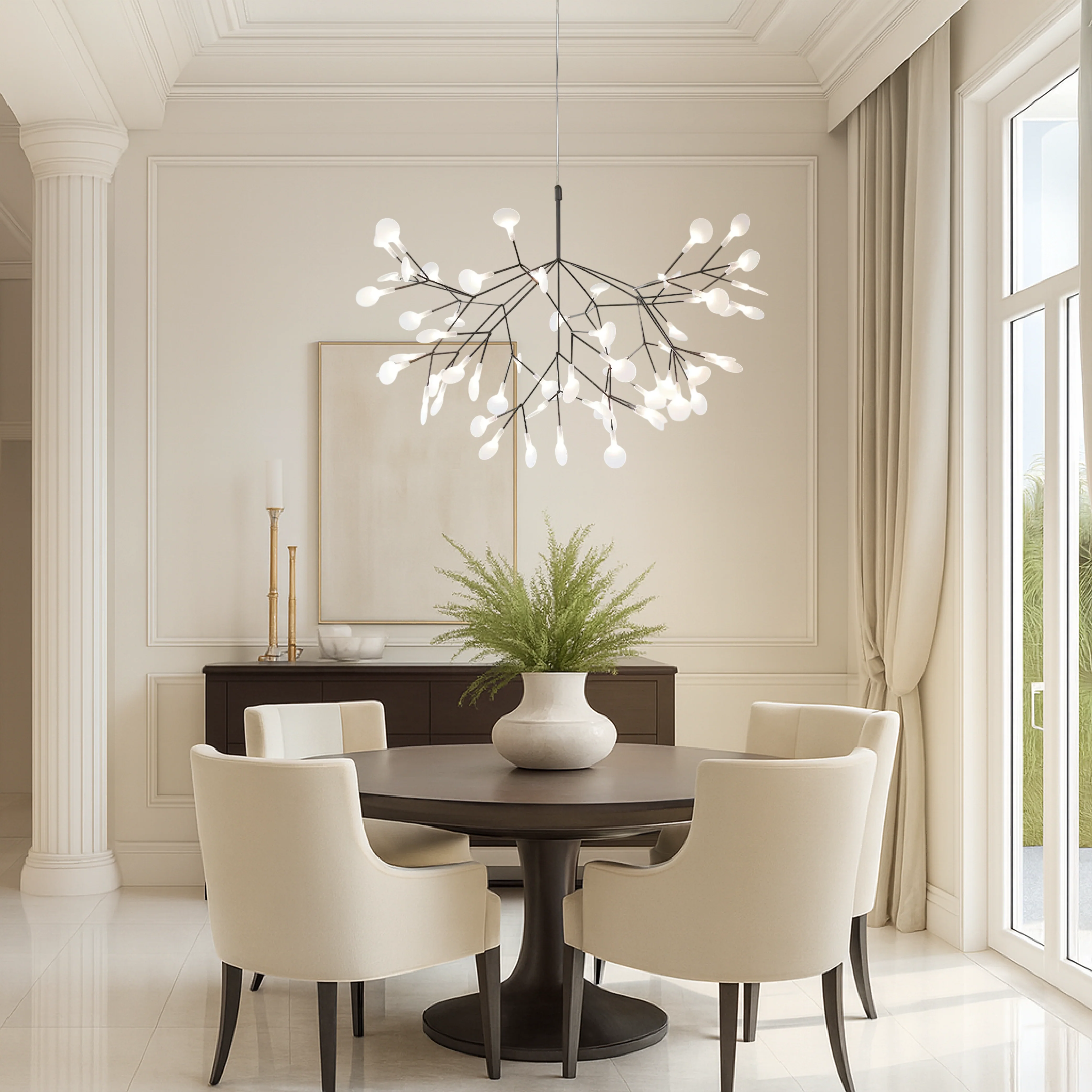Firefly-Inspired Pendant Light with Warm Ambient Glow - Image 3
