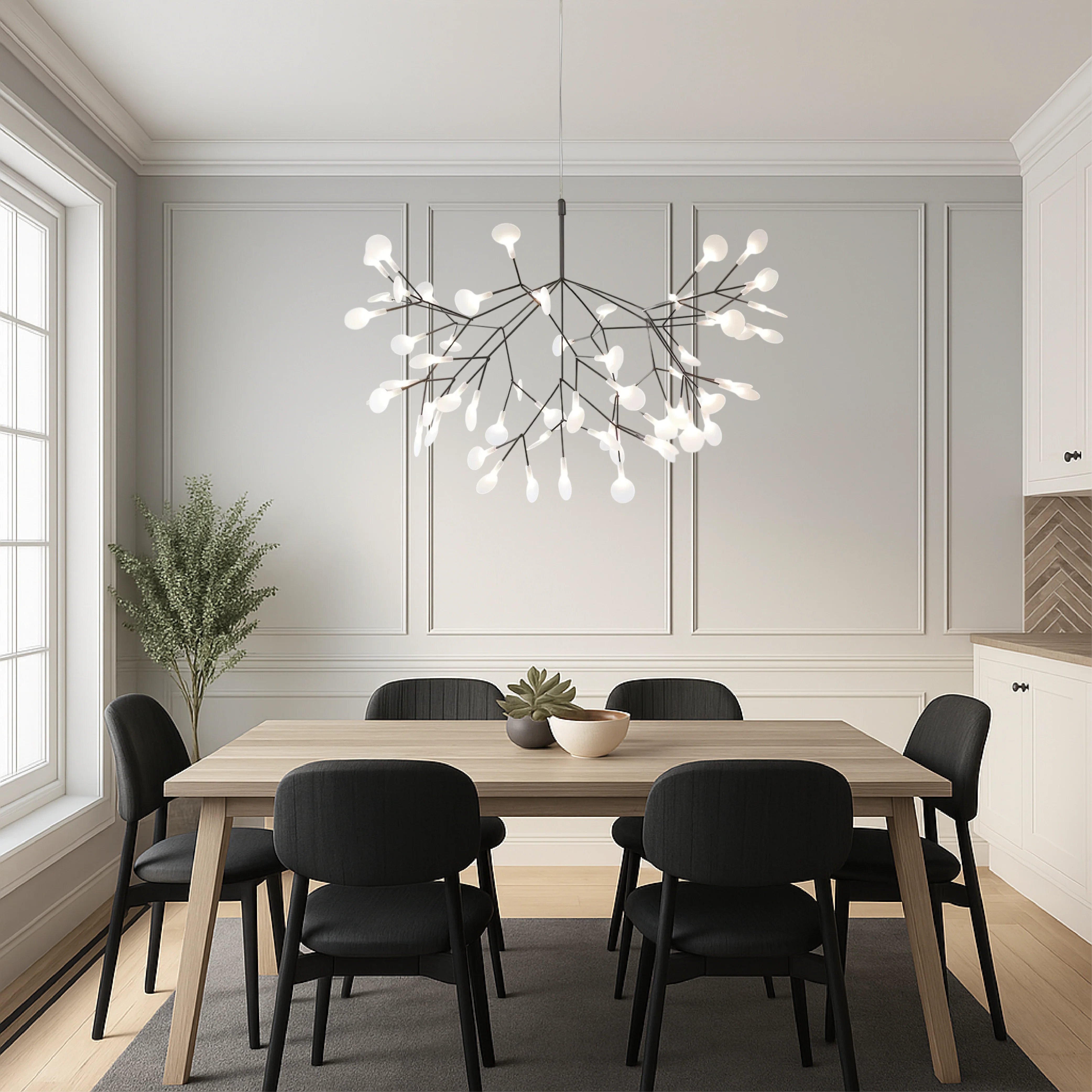 Firefly-Inspired Pendant Light with Warm Ambient Glow - Image 5