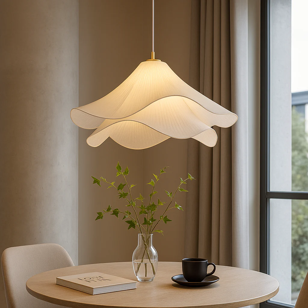 Flower Pendant Light - Modern Glass Pendant Lighting for Home Decor