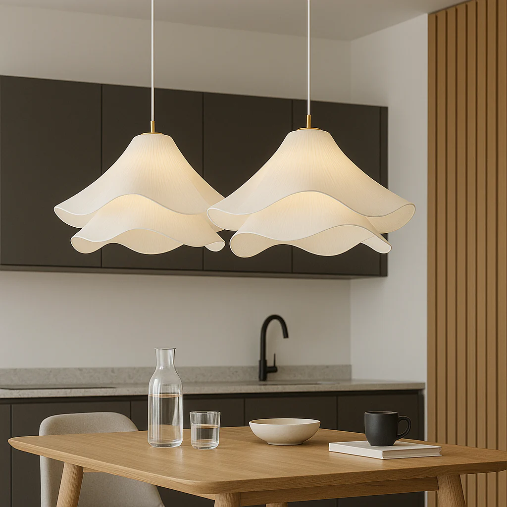 Flower Pendant Light - Modern Glass Pendant Lighting for Home Decor - Image 5