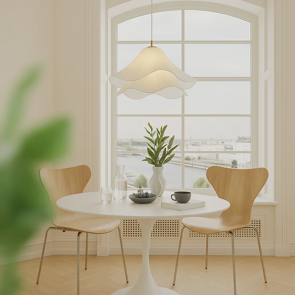 Flower Pendant Light - Modern Glass Pendant Lighting for Home Decor - Image 6