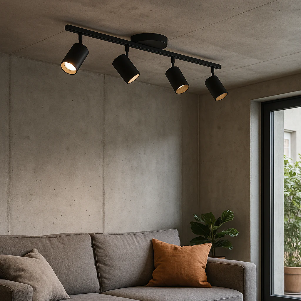 Four-Head Modern Ceiling Light Fixture - Image 4
