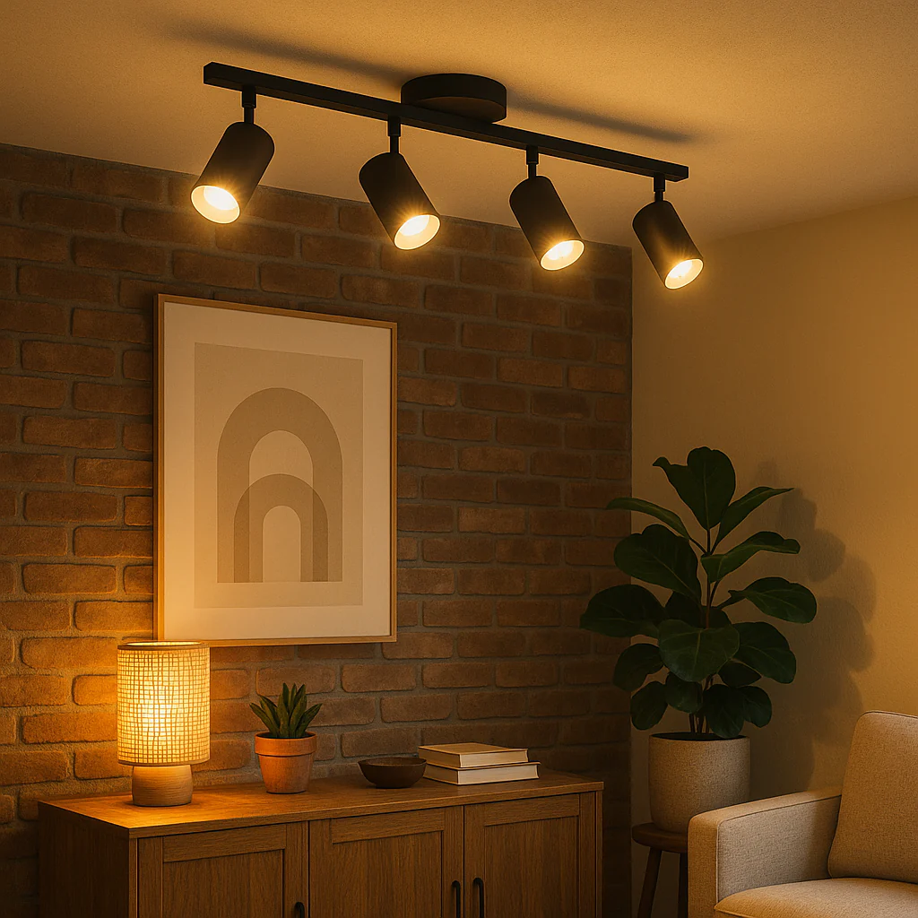 Four-Head Modern Ceiling Light Fixture - Image 5