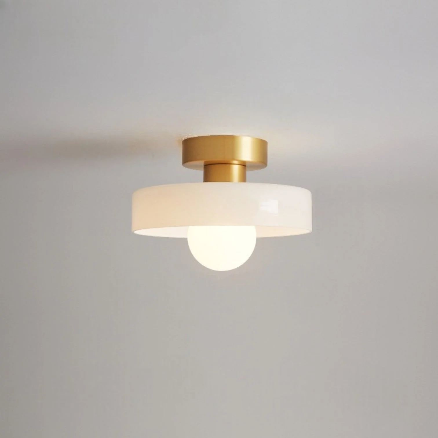 French-Style Bauhaus Ceiling Light | Modern Minimalist Fixture - Image 13