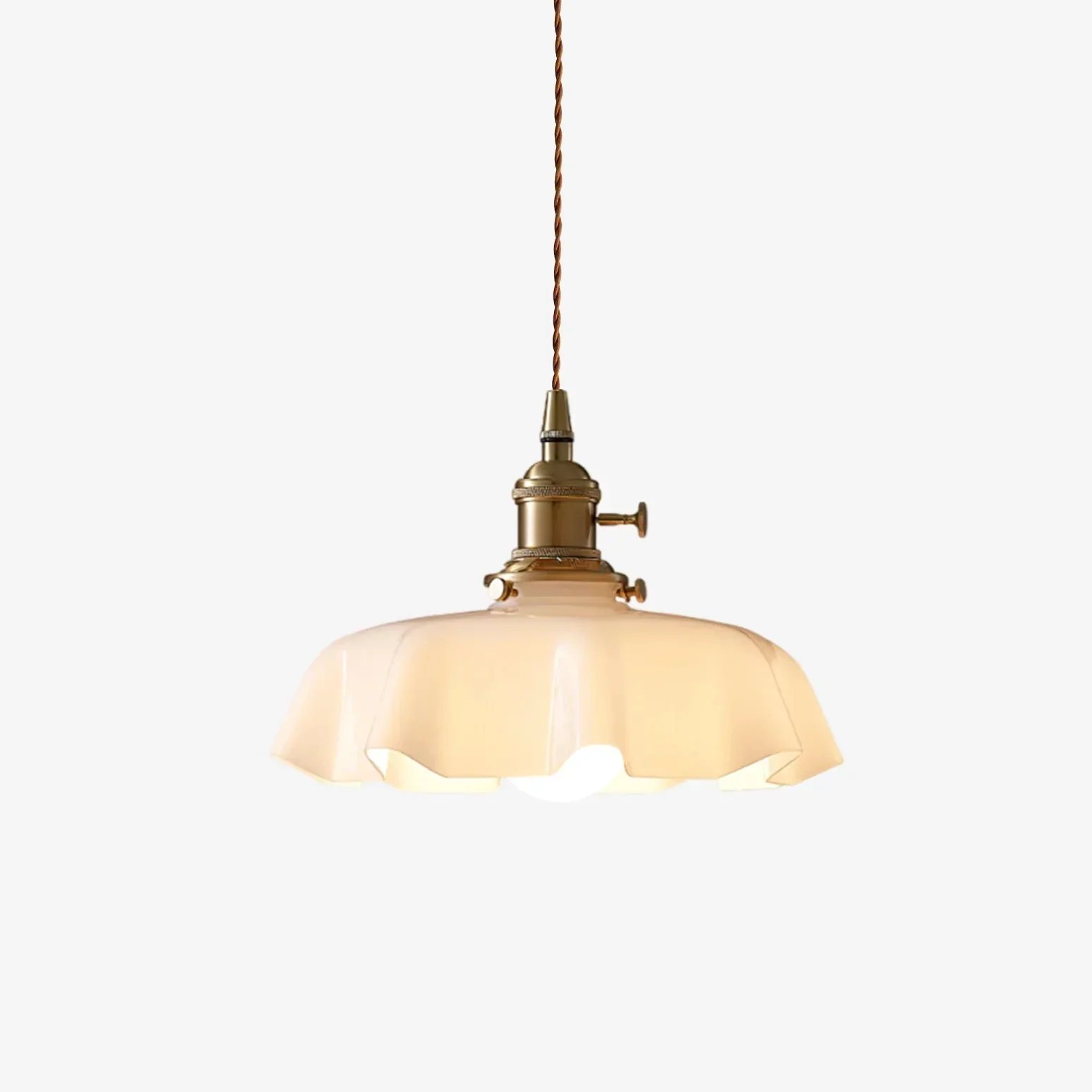 French-Style Pendant Light | Elegant Rustic Ceiling Lamp - Image 6