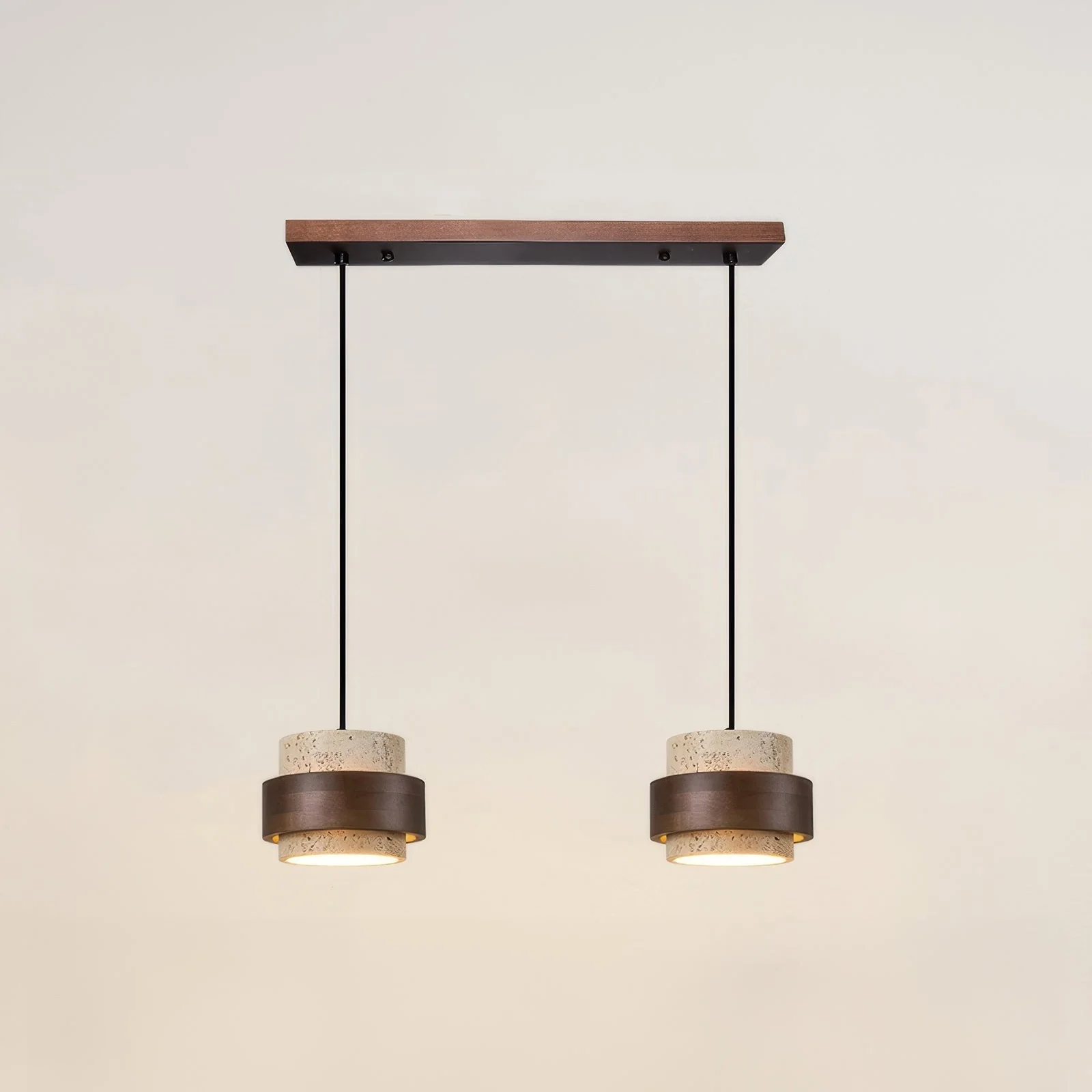 Handcrafted Stone Wabi-Sabi Pendant – Minimalist Retro Jewelry - Image 14
