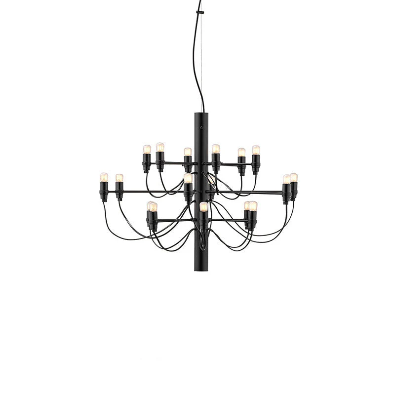 Italian-Inspired Medieval Designer Chandelier - Image 16