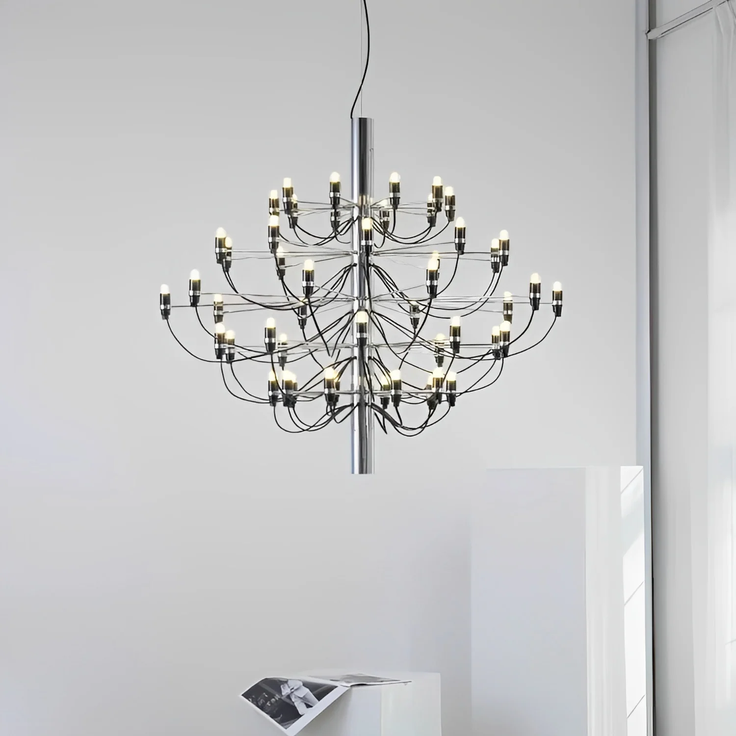 Italian-Inspired Medieval Designer Chandelier - Image 6