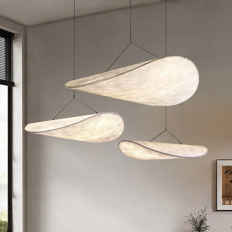 Japandi Pendant Light - Minimal Wood and Metal Ceiling Lamp - Image 12
