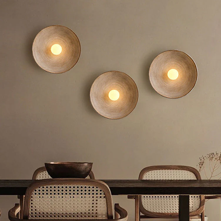 Japanese Wall Light - Subtle LED Lamp for Warm Ambient Glow