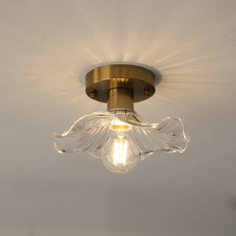 LED Hibiscus-Style Ceiling Light - Floral Petal Fixture - Image 10