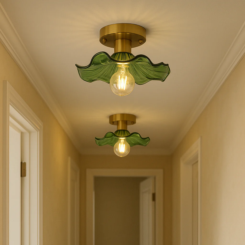 LED Hibiscus-Style Ceiling Light - Floral Petal Fixture - Image 5