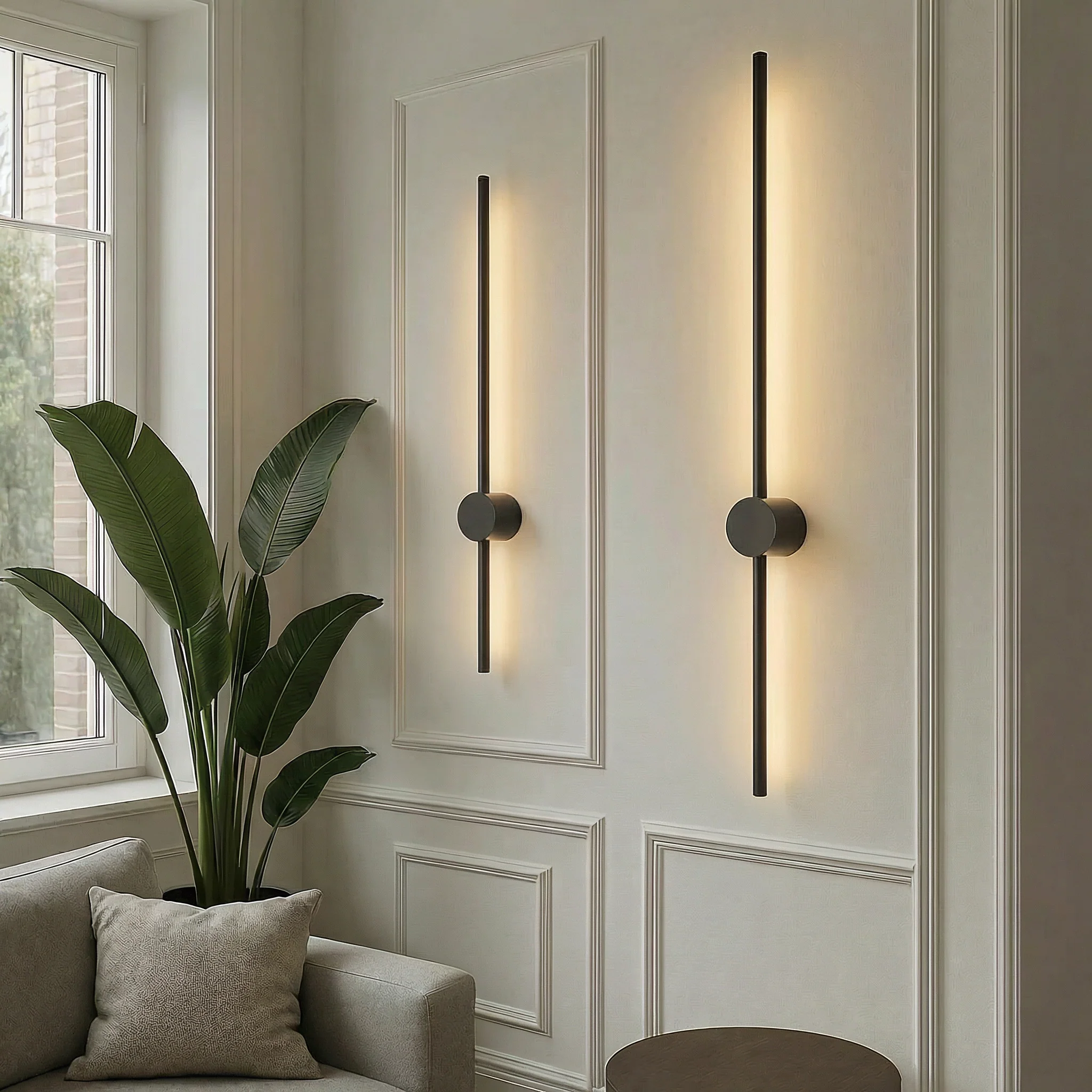 Linear LED Wall Light - Modern Minimalist Wall Sconce