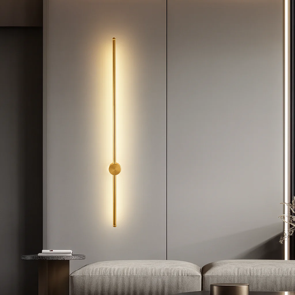 Linear LED Wall Light - Modern Minimalist Wall Sconce - Image 18